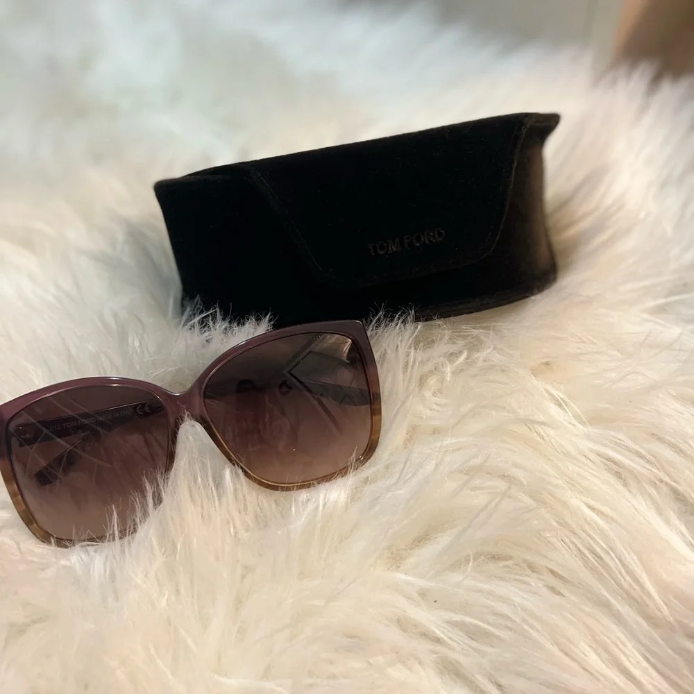 Tom‎ Ford Oversized gradient Sunglasses